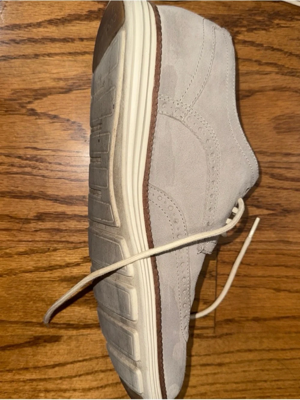 Men’s Suede Grey Cole Hann Shoes
